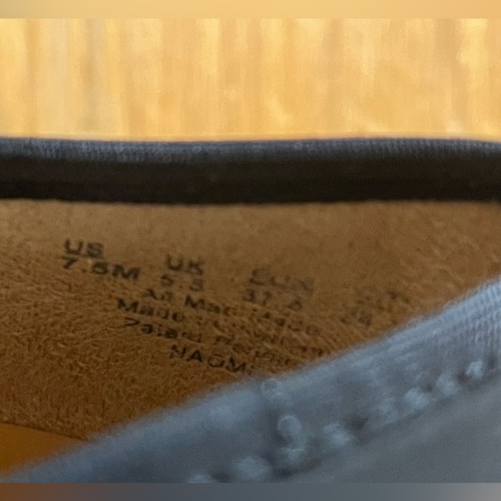 Naturalizer Vegan Leather Naomi Ballet Block Heels, Sold out on QVC,  Size 7.5 - Picture 9 of 10